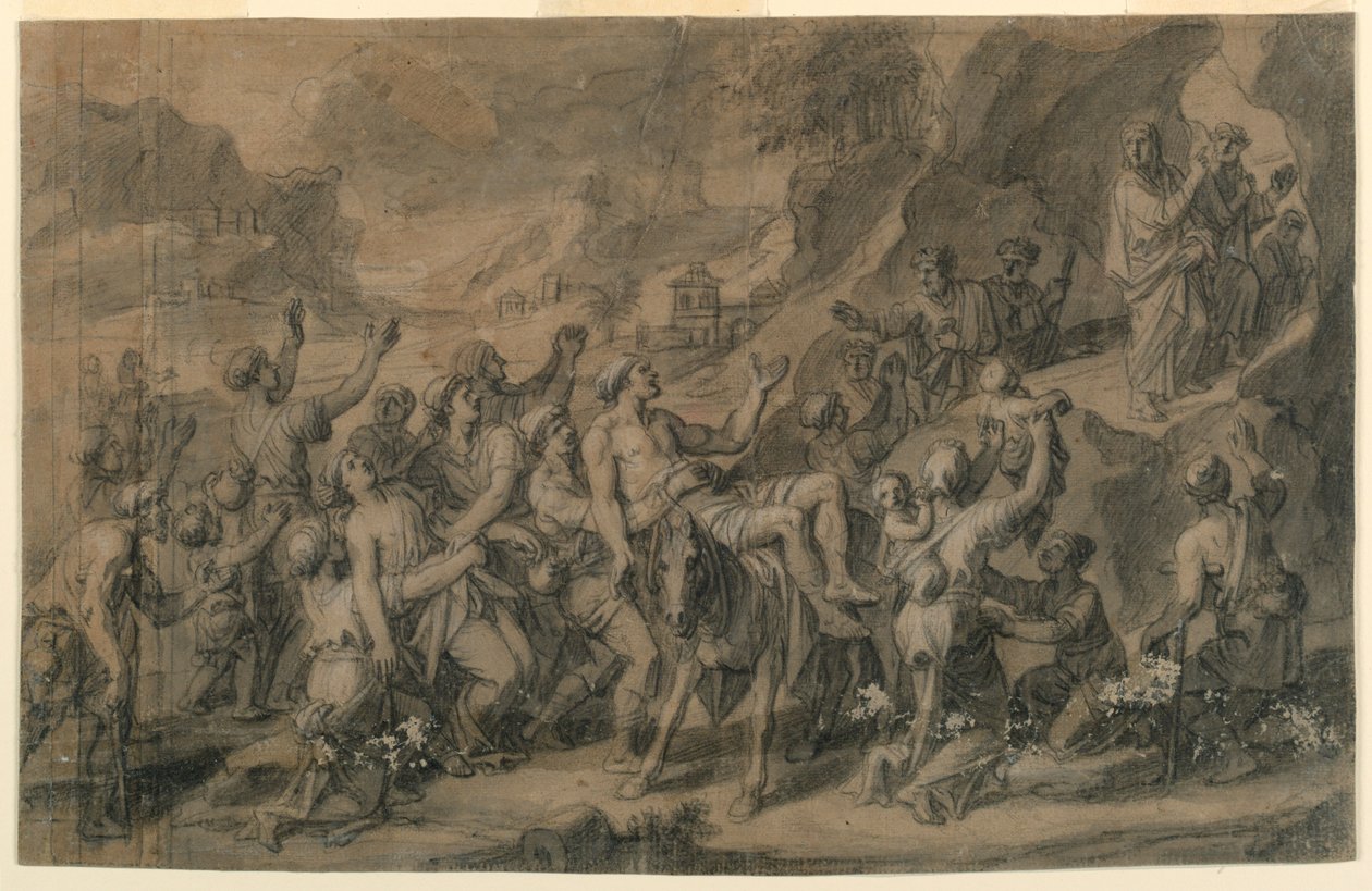 Tegning av Francois Verdier