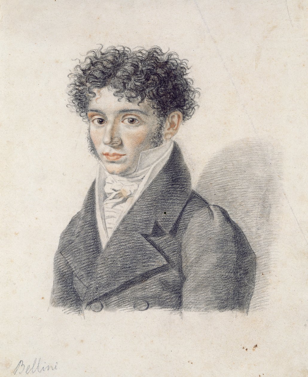 Portrett av Vincenzo Bellini (1801-35) av Francois Xavier Fabre