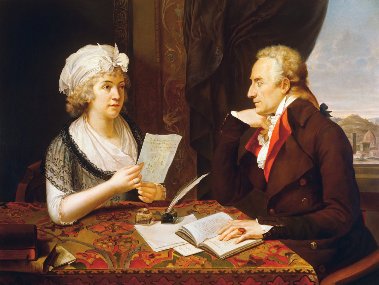 Portrett av Vittorio Alfieri (Asti av Francois Xavier Fabre