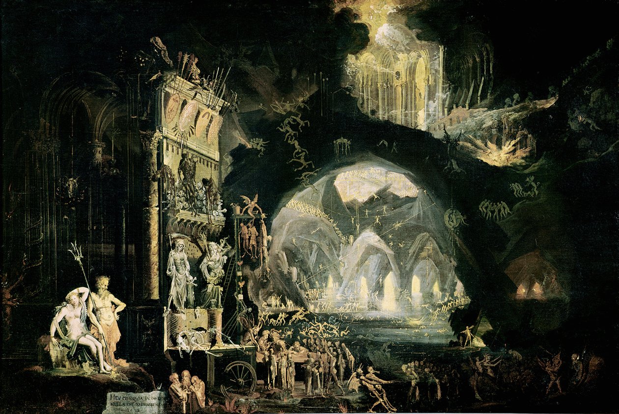 Hell, 1622 (se 89774 for detaljer) av Francois de Nome