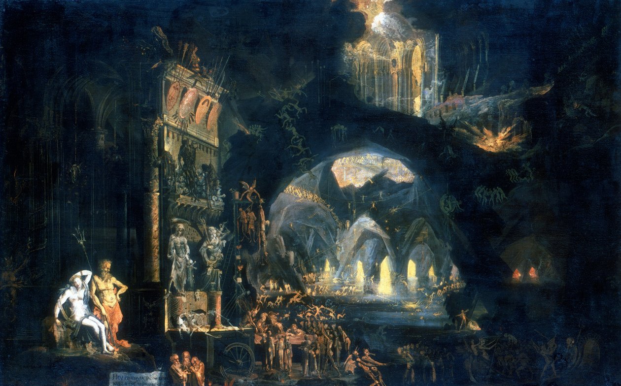 Underverdenen, c1613-c1644 av Francois de Nome