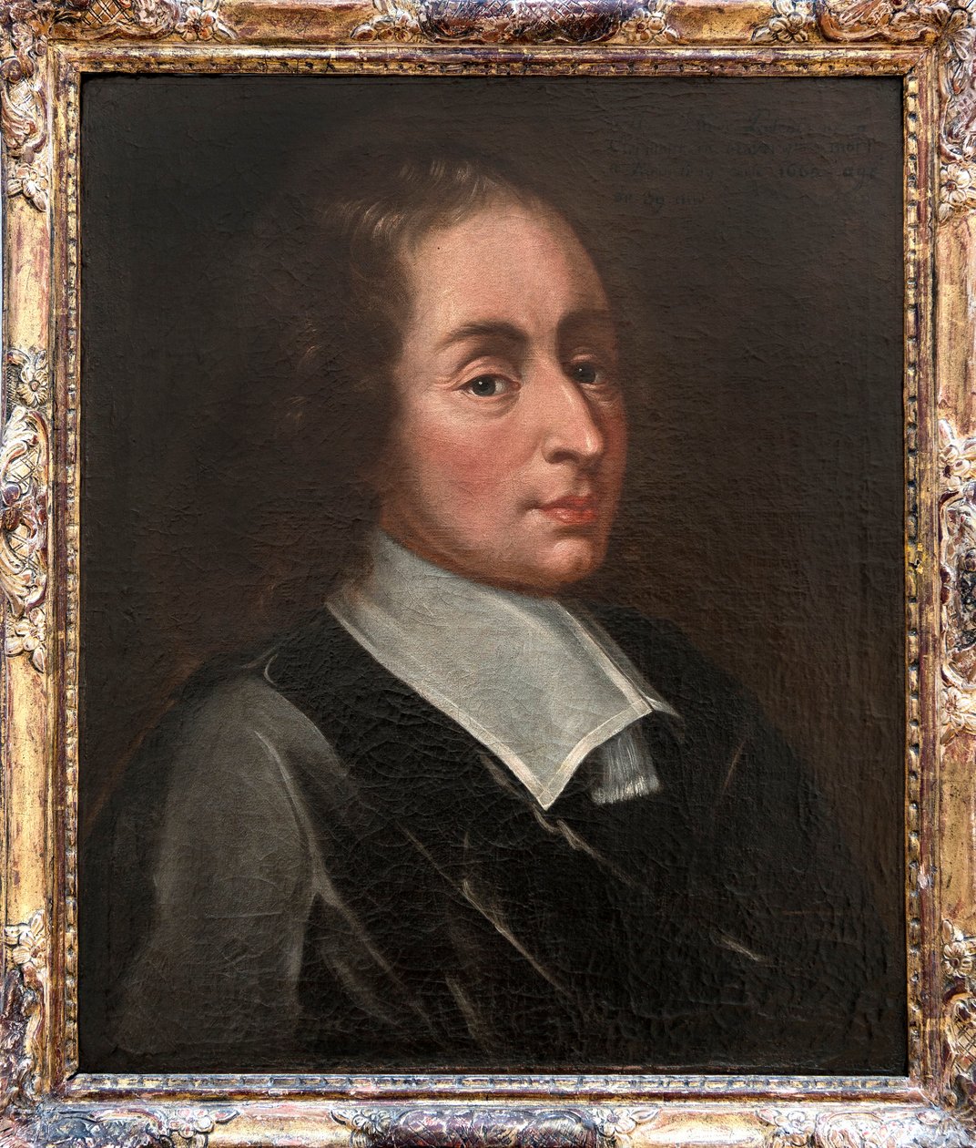 Portrett av Blaise Pascal - Portrett av Blaise Pascal av François II Quesnel (1637-1699) - Clermont-Ferrand av Francois the Younger (after) Quesnel