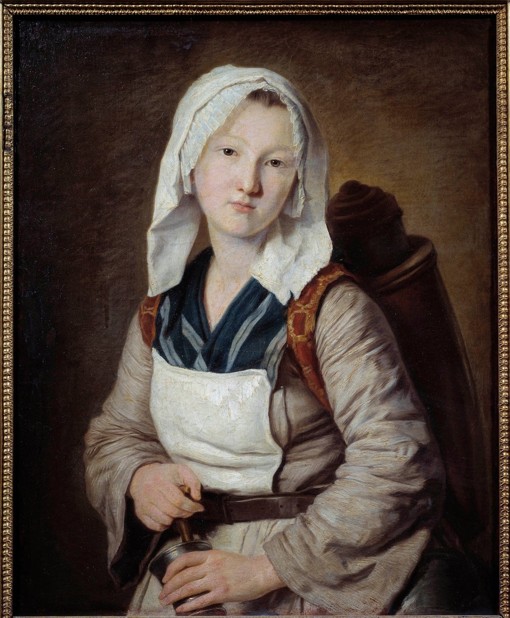 Kjøpmannen av urtete Maleri av Francoise Duparc (1705-1778) 1700-talls søn. 0,73x0,58 m Marseille, Museum of Fine Arts av Francoise Duparc