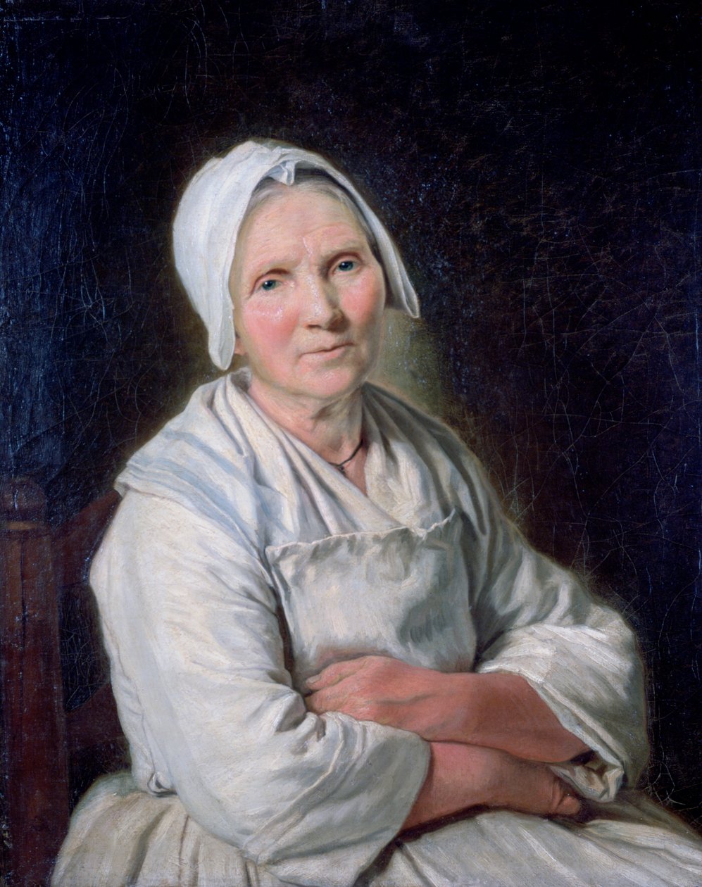 Gammel kvinne, c1725-1778 av Francoise Duparc
