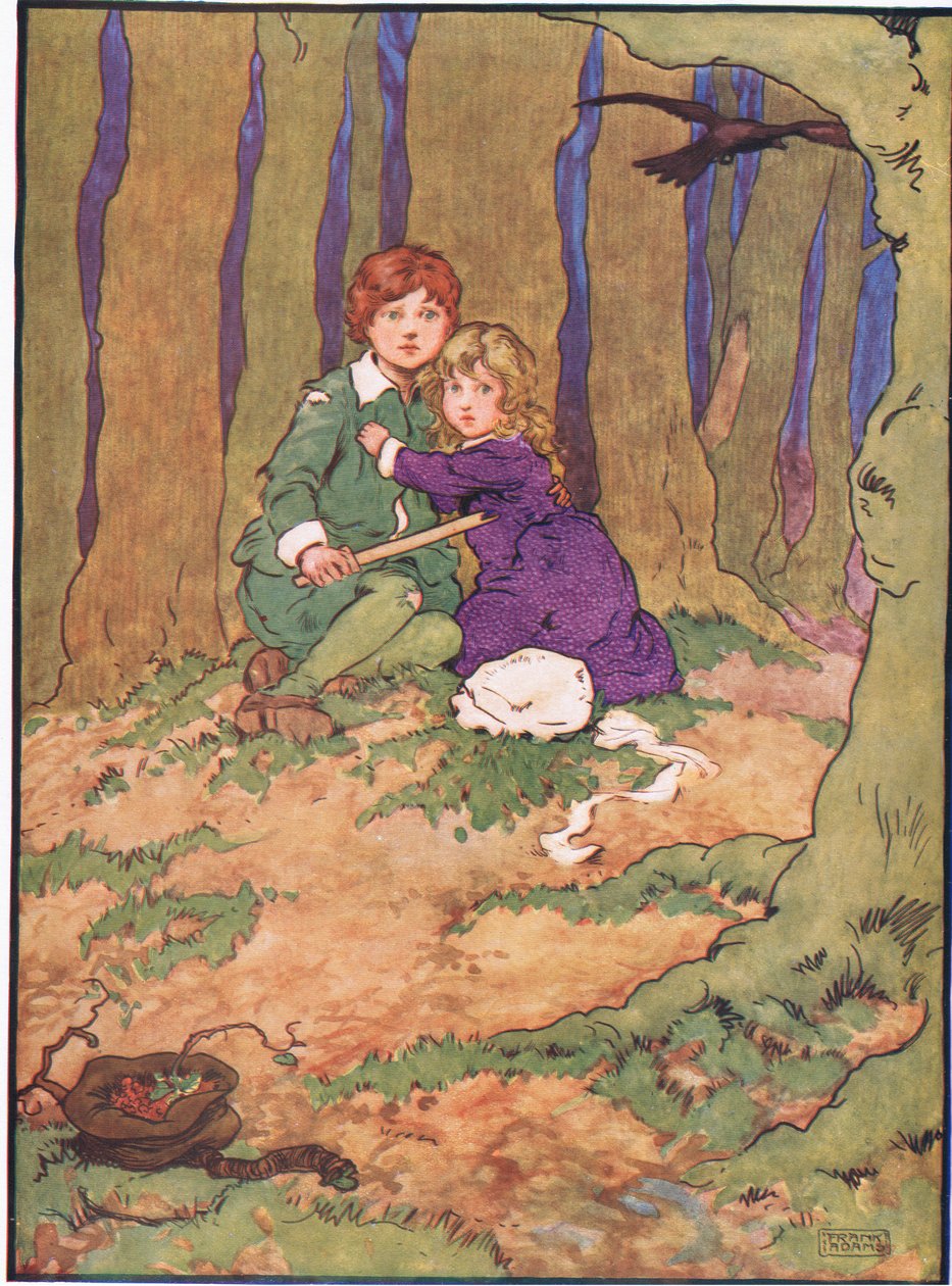Og da de så den mørke natten, satte de dem ned og gråt, 1930-tallet av Frank Adams
