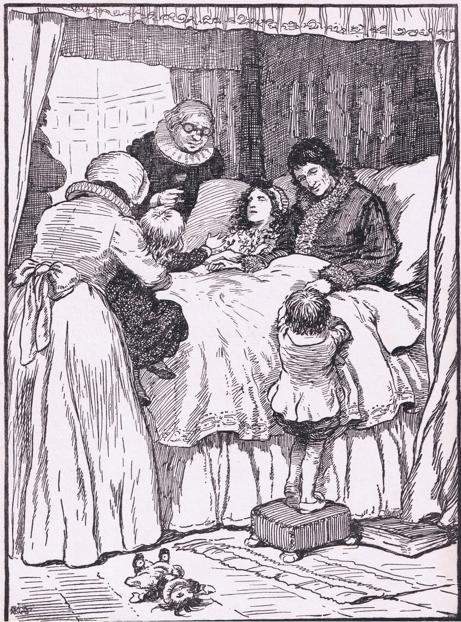 Forelsket levde de, forelsket døde de og etterlot seg to babyer., 1930-tallet av Frank Adams