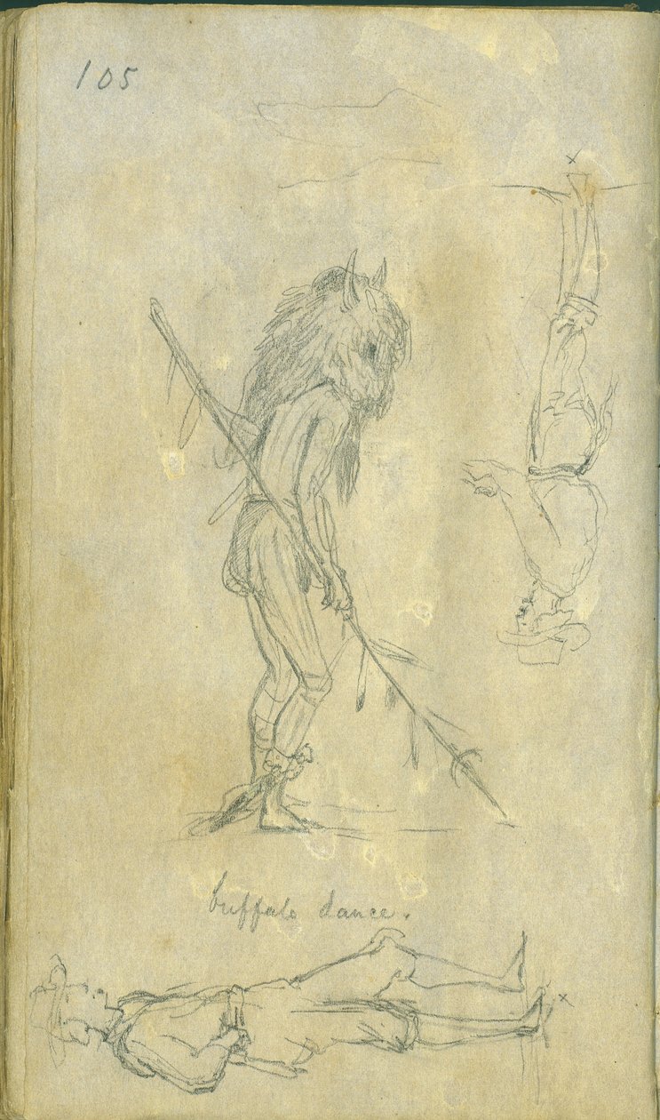 Skisser, 1851 av Frank Blackwell Mayer
