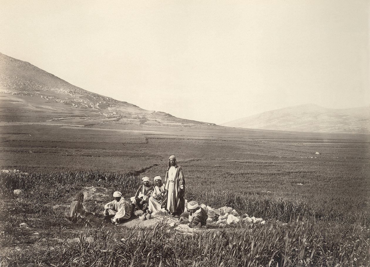 Jakobs brønn, nær Nablus, ca. 1866-67 av Frank Mason Good