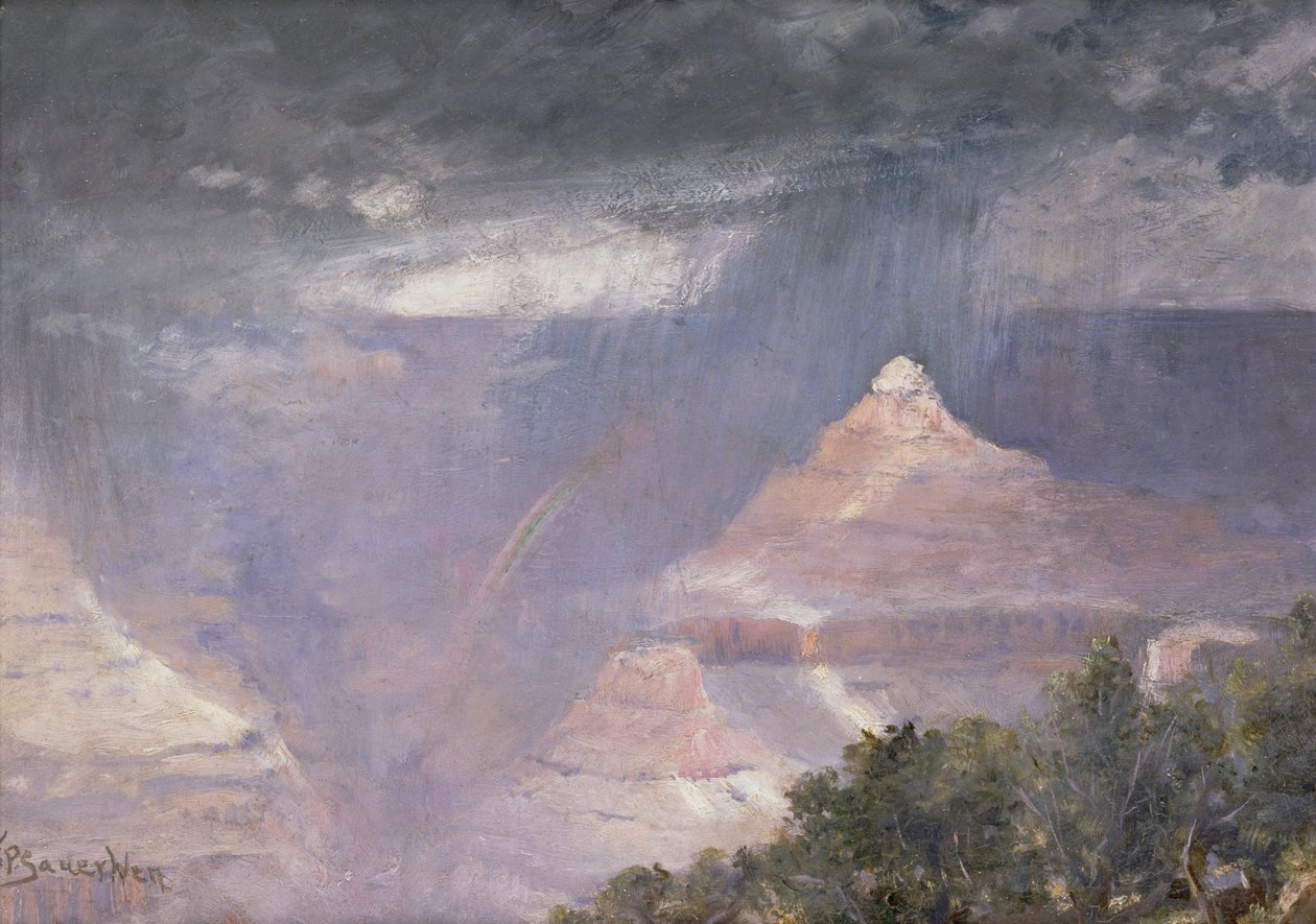 Etter stormen, ca. 1903-06 (par 155814) av Frank Paul Sauerwein