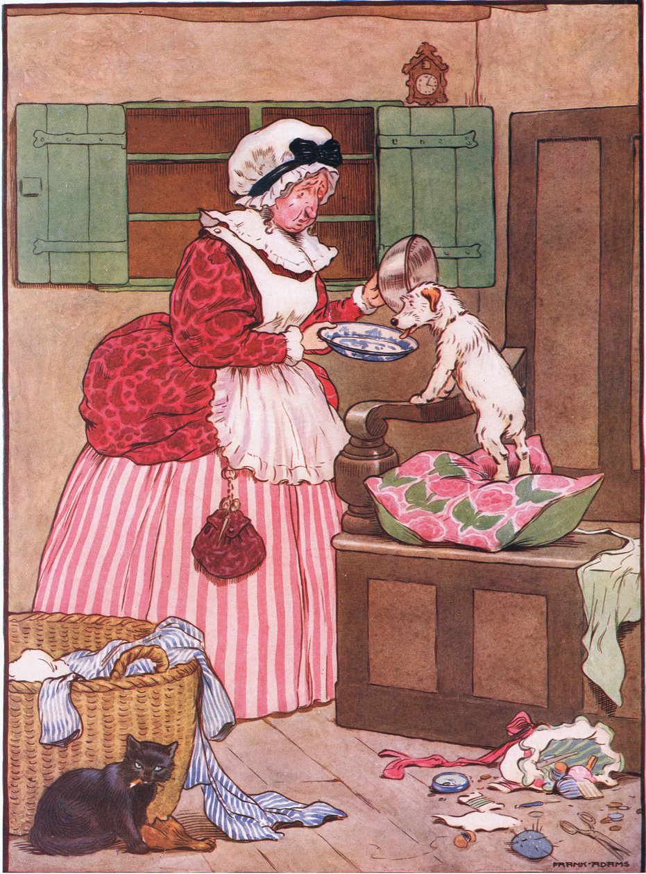 Old Mother Hubbard, 1930-tallet av Frank Adams