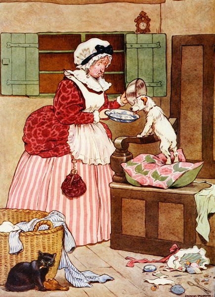Old Mother Hubbard, illustrasjon fra 
