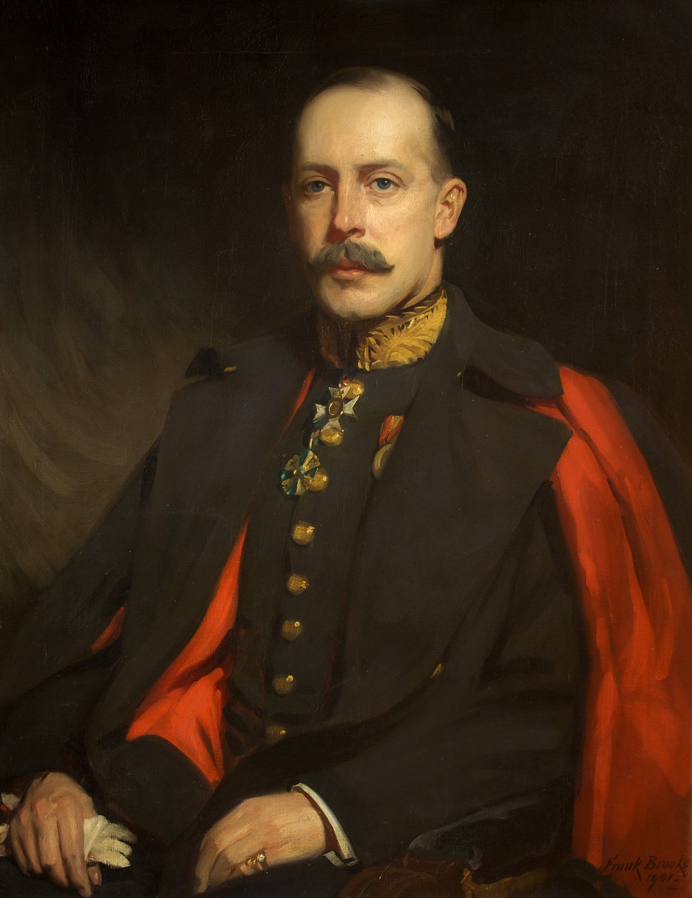 Portrett av Frederic Dundas Harford av Frank Brooks