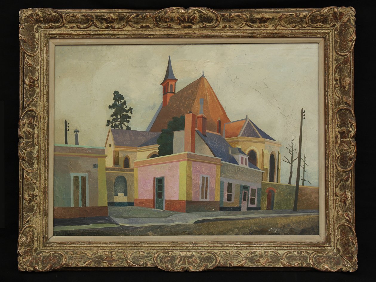 Kapellet i Notre Dame - Chartres, ca. 1938 av Frank Coombs