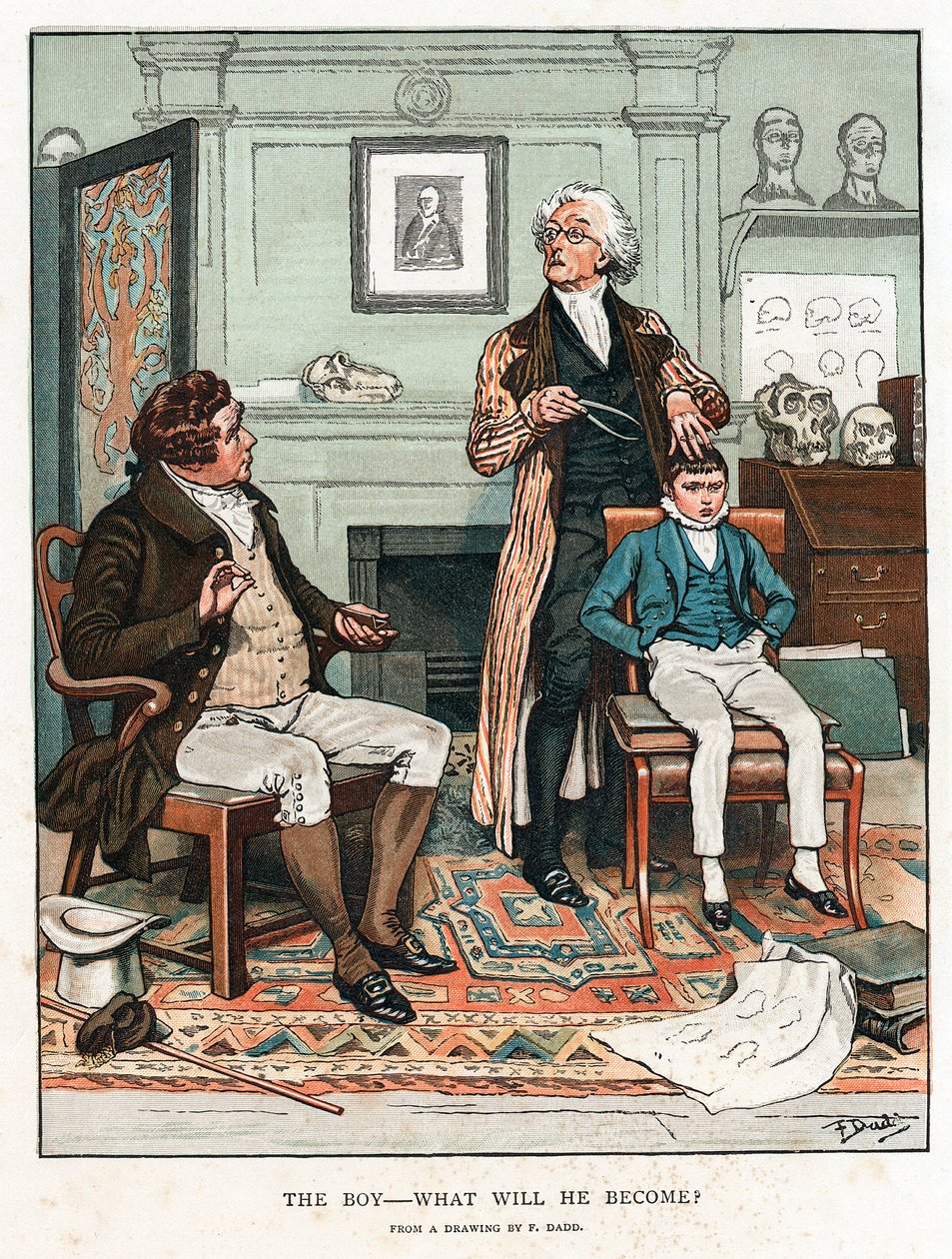 Frenologi, 1820 1886 av Frank Dadd