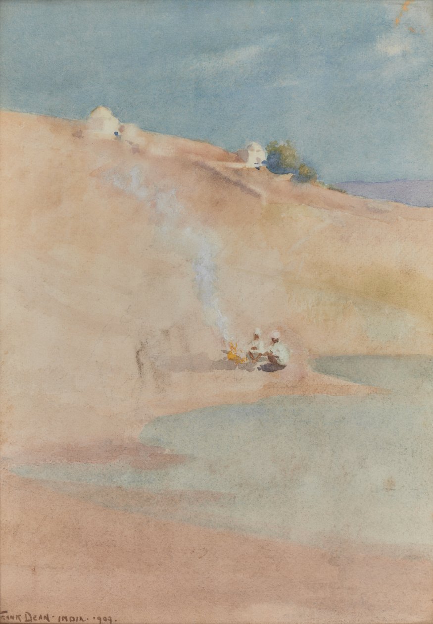 Kanten av Bekanneer-ørkenen, India av Frank Dean