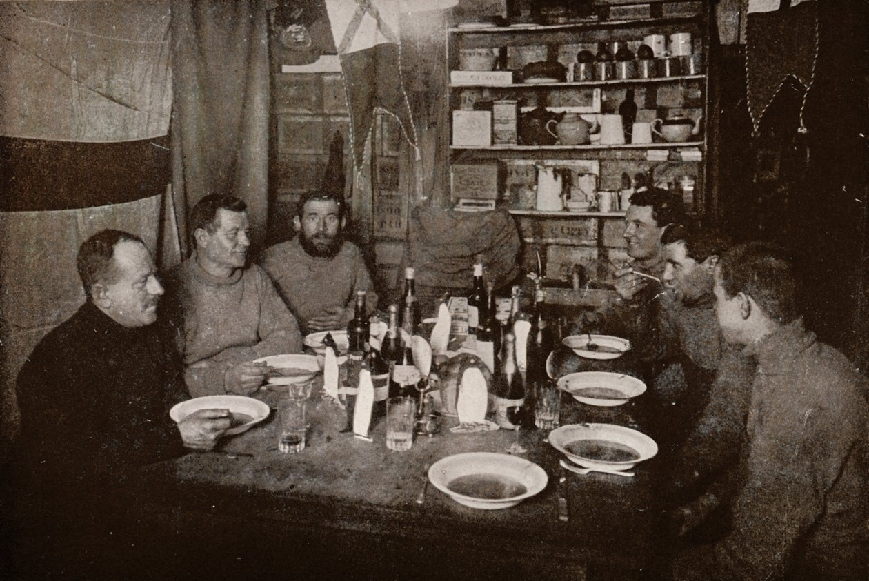 Midtvinterdag, 1912 - Mennene, 1913 av Frank Debenham
