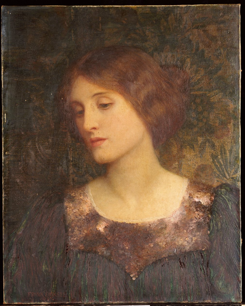 Kontemplasjon, 1897 av Frank Dicksee