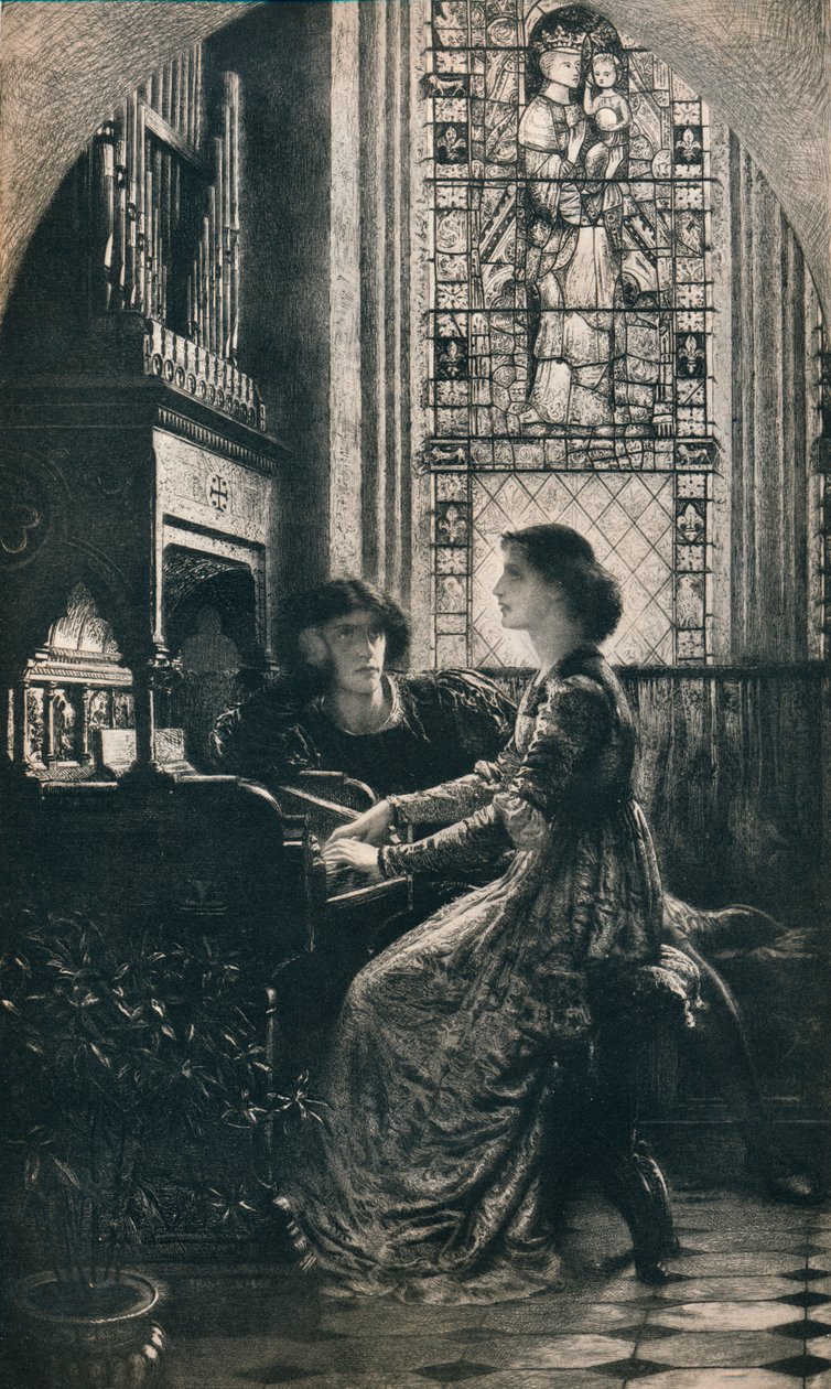 Harmoni, 1877, 1912 av Frank Dicksee