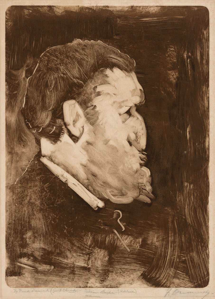 Karikatur av William Gedney Bunce, 1883-84 av Frank Duveneck