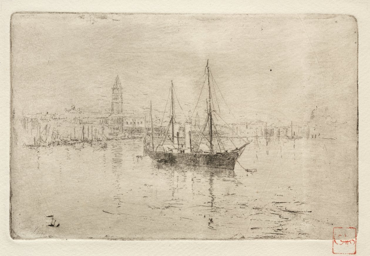 Canal Grande, Venezia av Frank Duveneck
