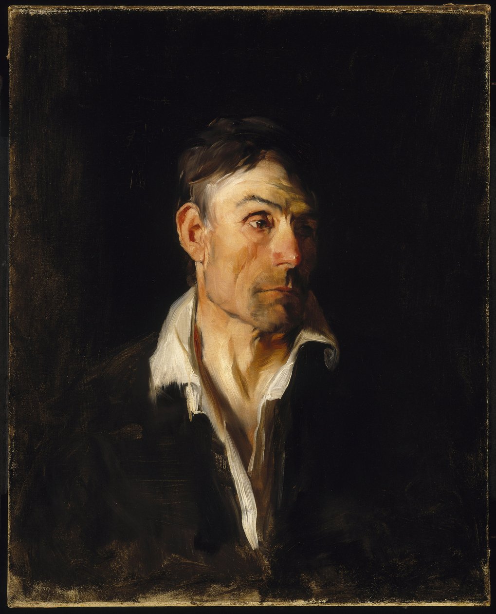 Portrett av en mann (Richard Creifelds) av Frank Duveneck