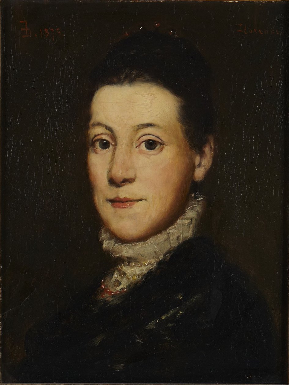 Portrett av en kvinne av Frank Duveneck