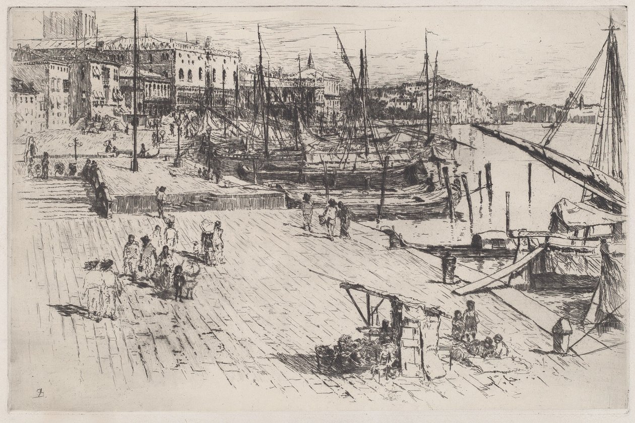 Riva Degli Schiavoni, nr. 1 av Frank Duveneck