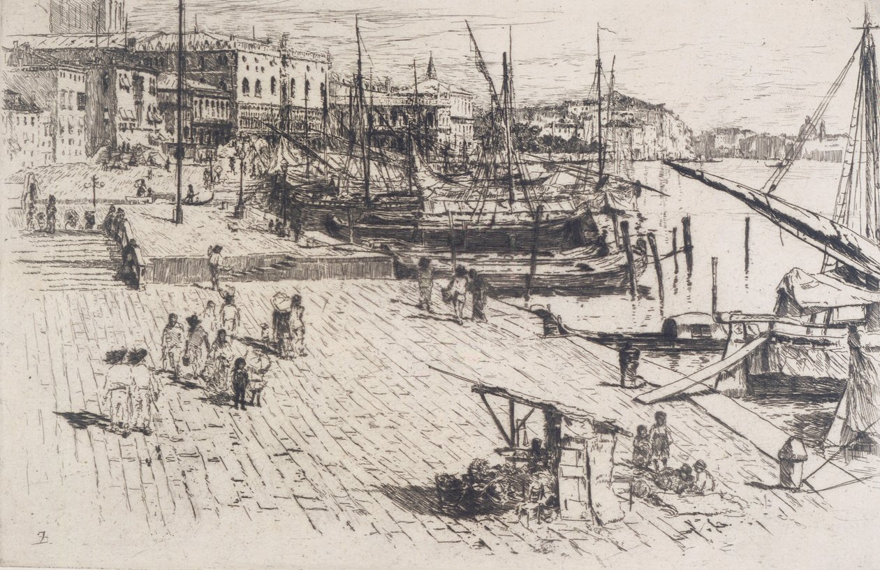 Riva degli Schiavone, nr. 1 av Frank Duveneck