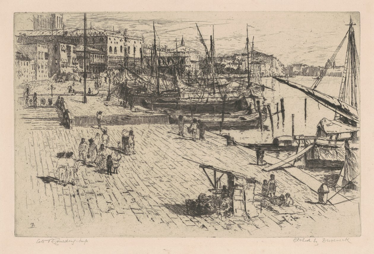 Riva degli Schiavone, nr. 1 av Frank Duveneck