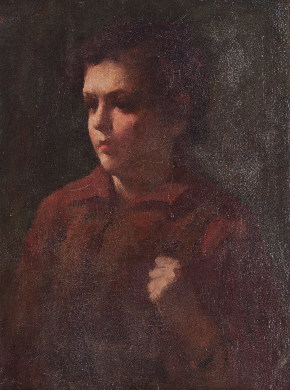 Studie av en skolegutt av Frank Duveneck