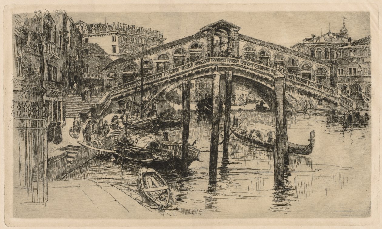 Rialto, Venezia av Frank Duveneck