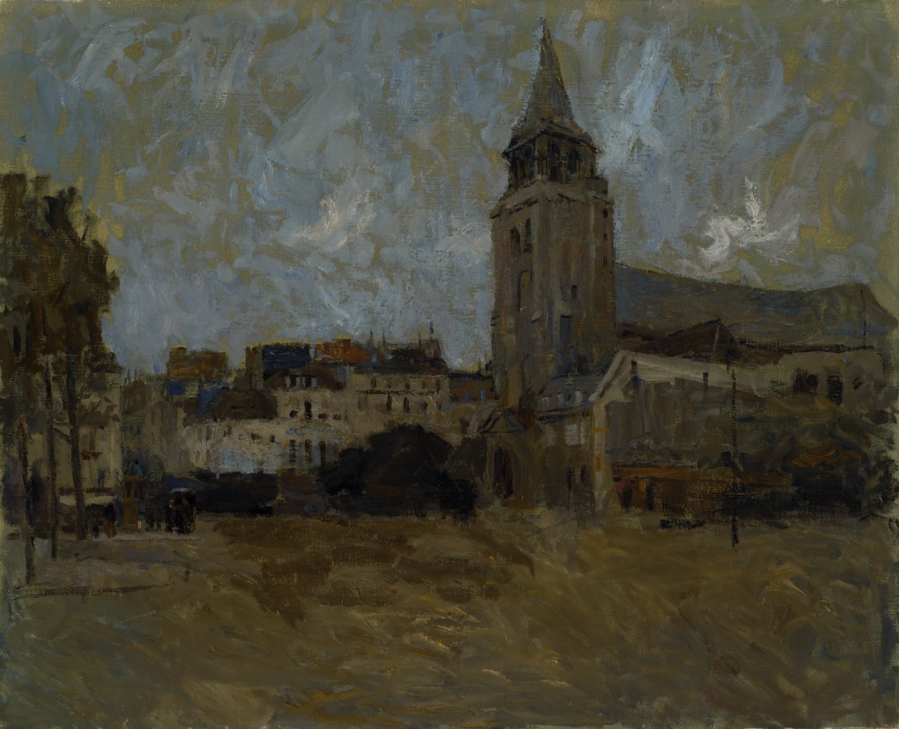 Place St. Germain des Pres, n.d. av Frank Edwin Scott
