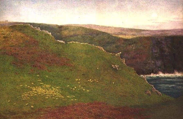 Utsikt over kysten av Cornwall av Frank Goodwin