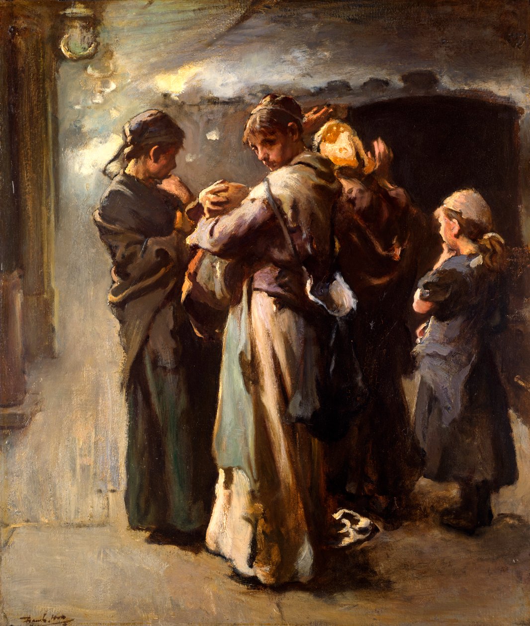 Borte av Frank Holl