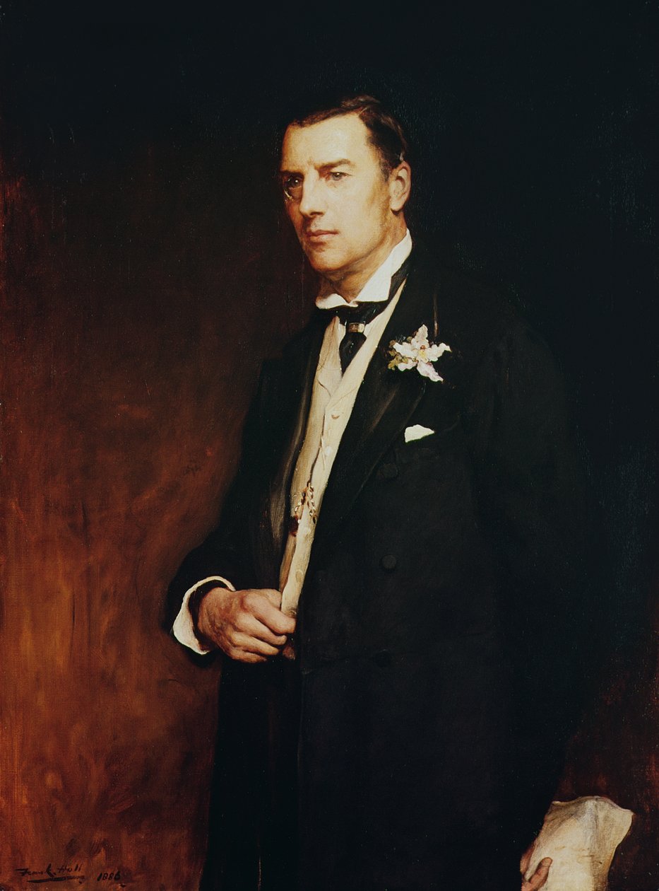 Portrett av Joseph Chamberlain, 1886 av Frank Holl