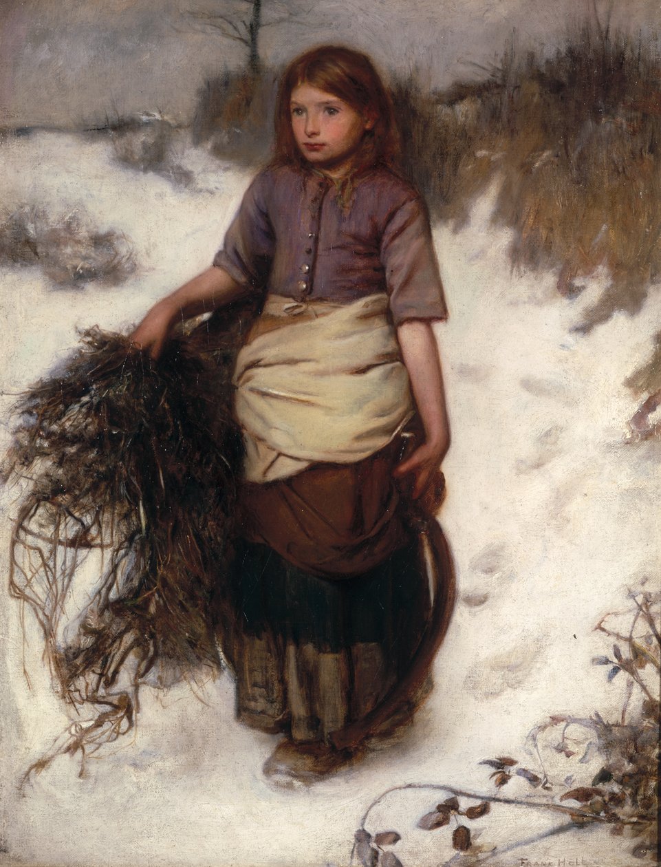 Vinter av Frank Holl