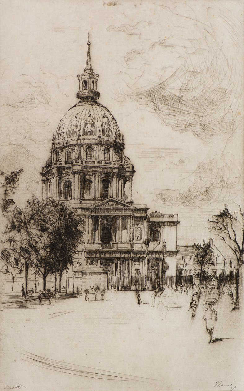 Les Invalides, Paris av Frank Laing