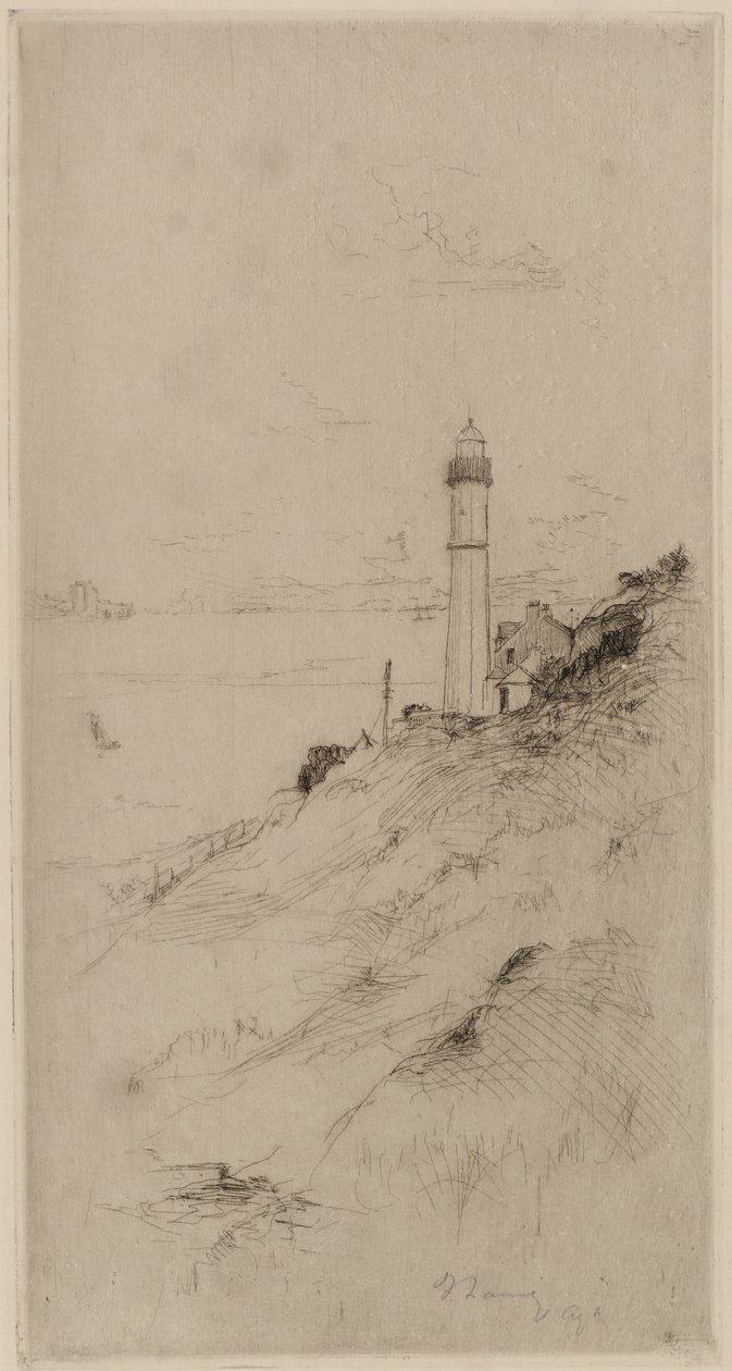 West Lights, Tayport av Frank Laing
