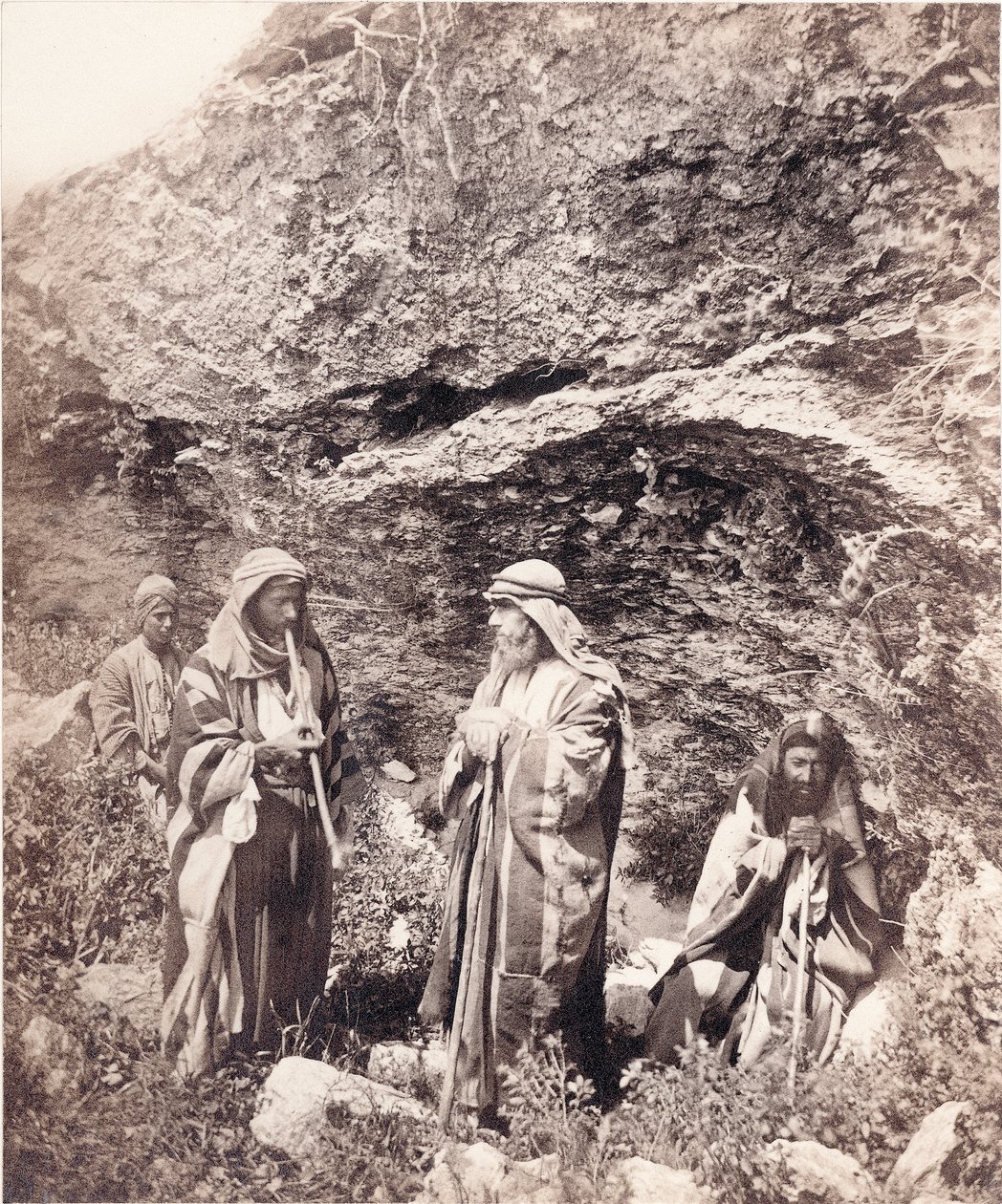 Bønder fra området Jerusalem, ca. 1866-67 av Frank Mason Good