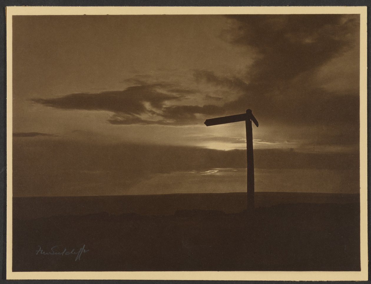 Quo Vadis av Frank Meadow Sutcliffe