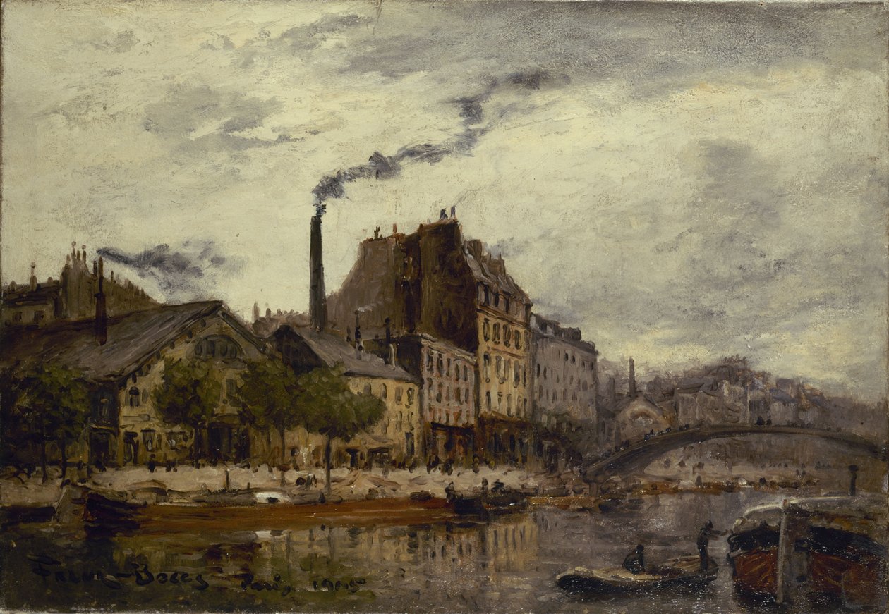 The Quay de Valmy, 1905 av Frank Myers Boggs