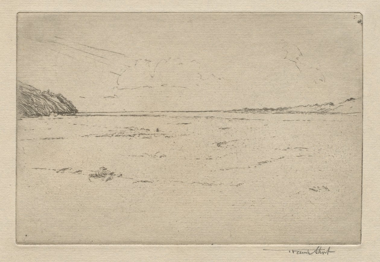 Samler flokken på Maxwellbank, nr. 2, 1892. av Frank Short