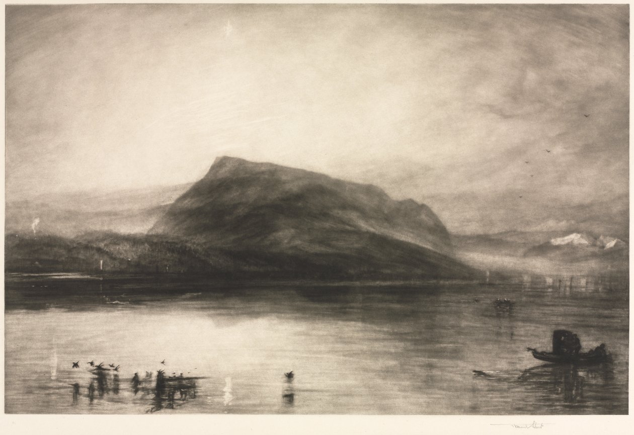 Rigi-fjellet ved daggry av Frank Short