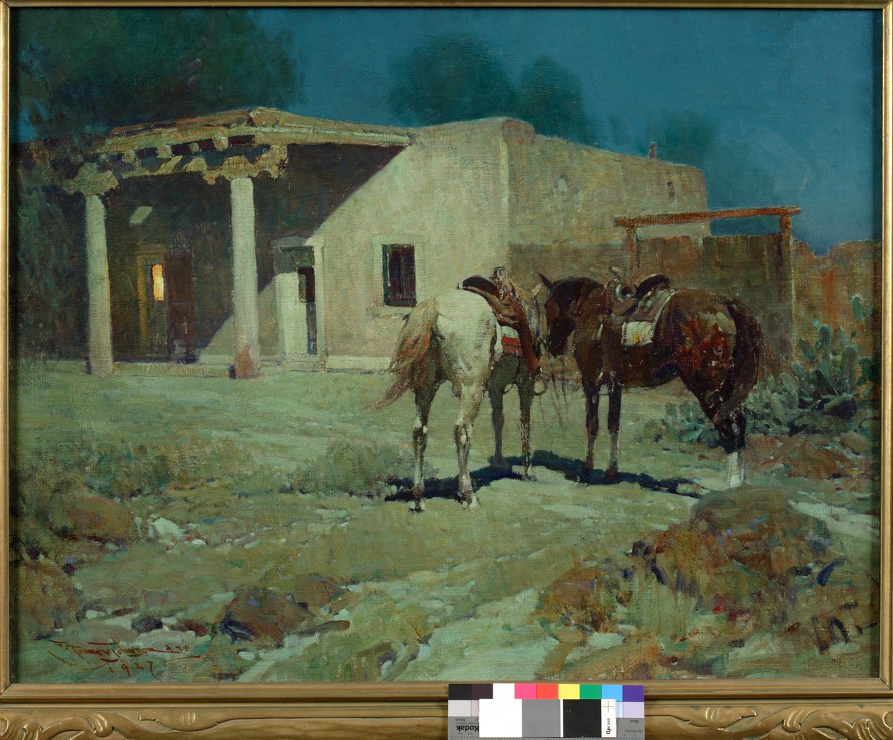 Sørnatt, 1927 av Frank Tenney Johnson