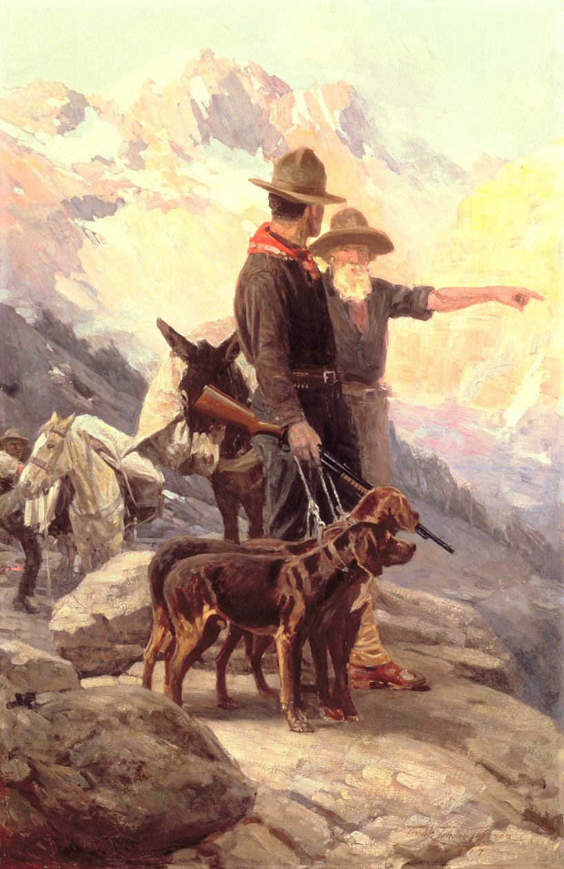 Fjelljakten av Frank Tenney Johnson
