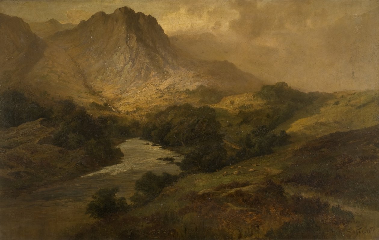 Eel Crag, Borrowdale av Frank Thomas Carter