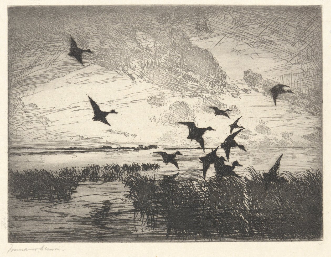 Etter solnedgang av Frank Weston Benson