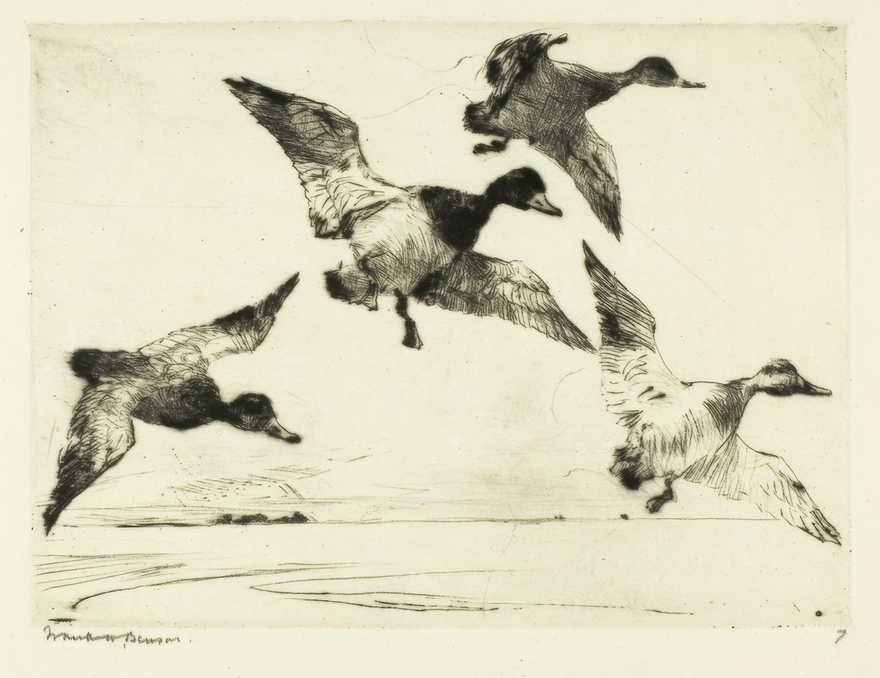 rødhårede av Frank Weston Benson