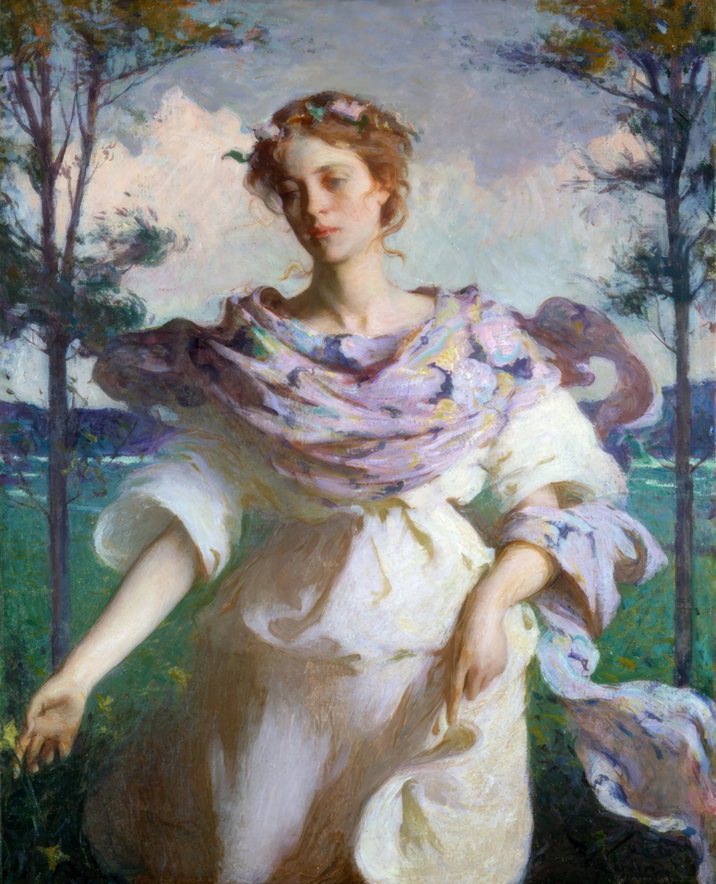Sommer av Frank Weston Benson