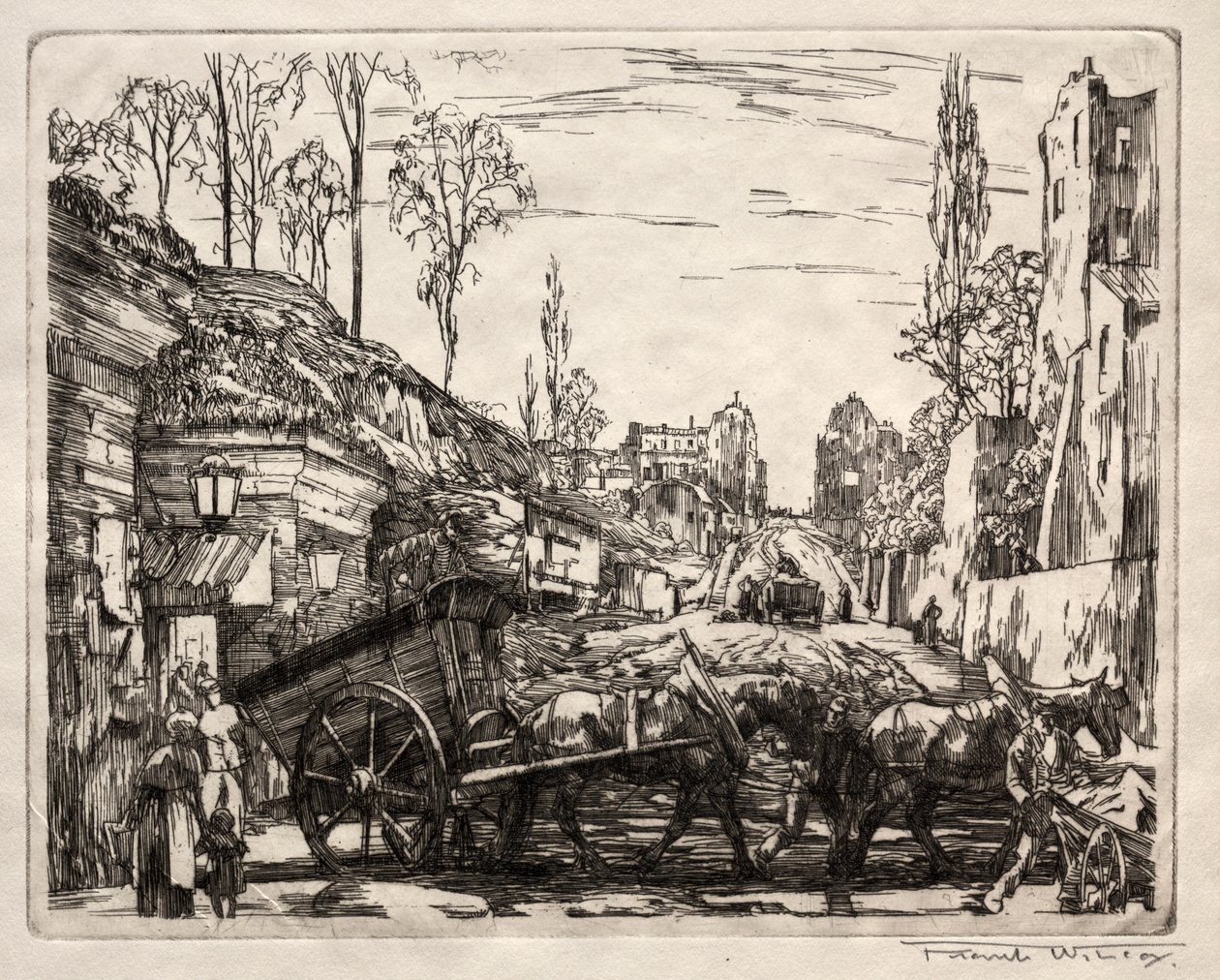 Paris-porten av Frank Wilcox